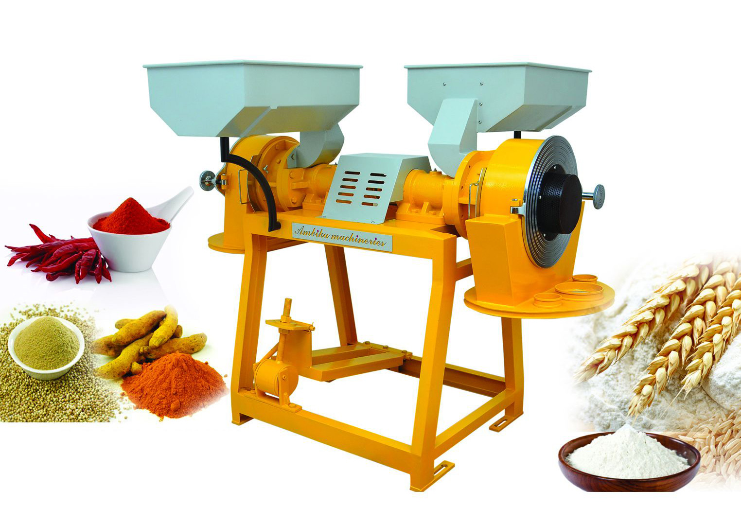 Ambika Machineries flour mill Machineries and Food Processing ...